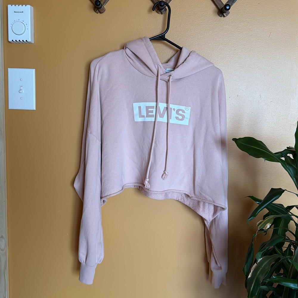 Levi’s Crop Hoodie, Size XL